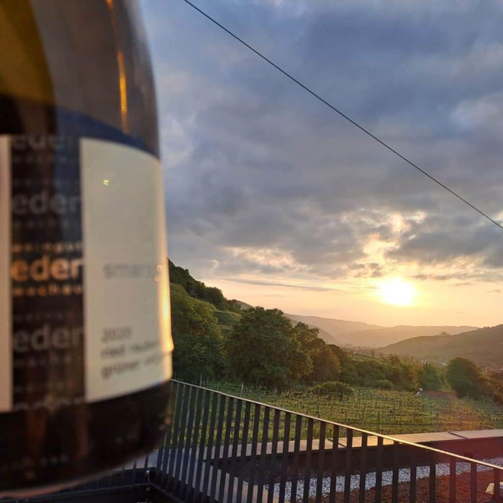 Weine am Weingut genießen