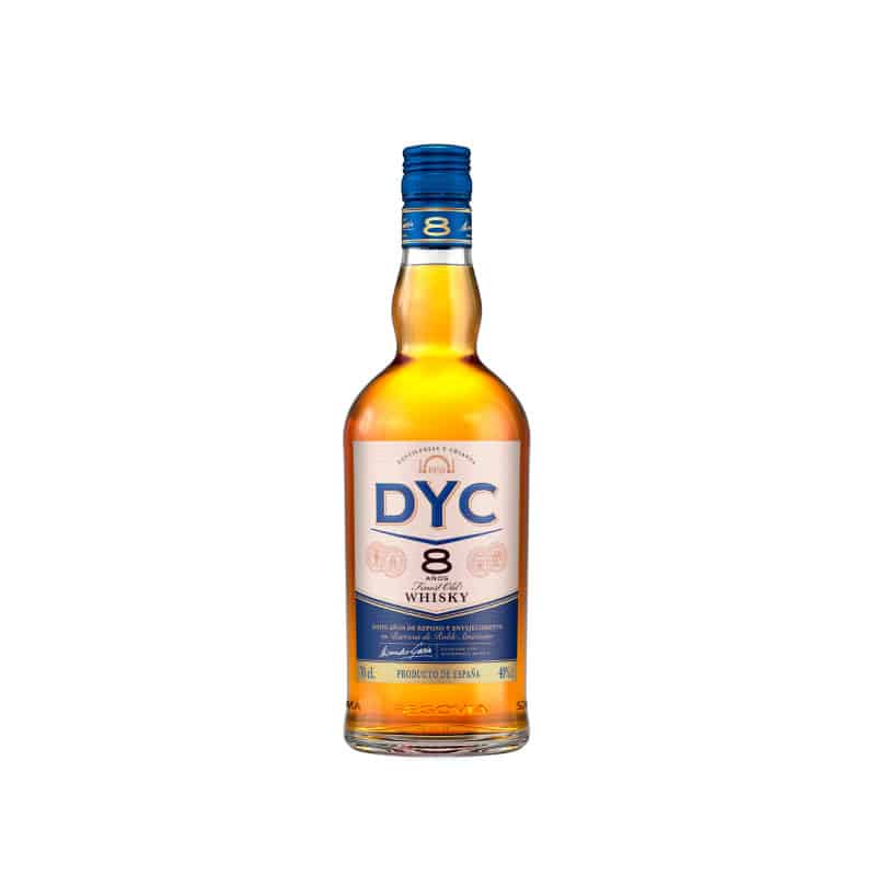 DYC 8 Jahre Whisky 70 cl.