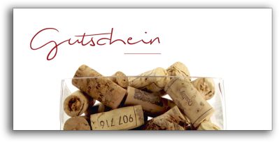 Geschenkgutschein Wein - Wert: 10 Euro
