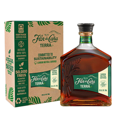 Flor de Caña 15 años Terra 70 cl 70 cl.