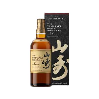 Suntory The Yamazaki 12 Year Single Malt Japanese Whisky 70 cl.