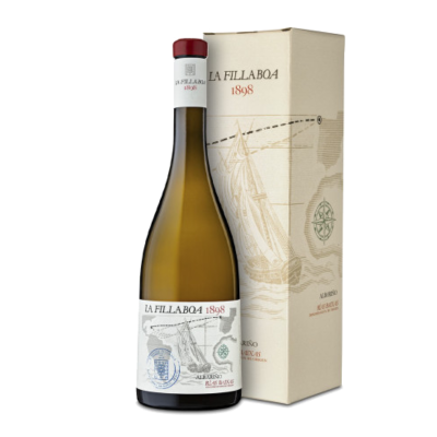 Estuche 1 botella La Fillaboa 1898  con con invitación a la bodega 2020