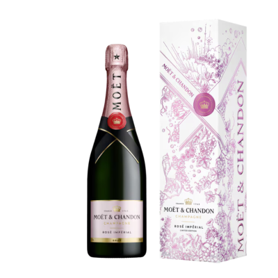 Etui 1 flasche Moët & Chandon Imperial Brut Rosé Geschenk