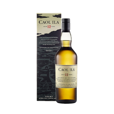 Caol Ila 12 Jahre Single Malt Scotch Whisky  70 cl.