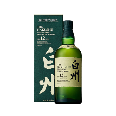 Hakushu 12 Jahre Japanese Single Malt Whisky  70 cl.