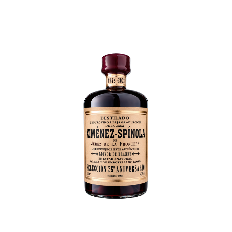 Brandy Ximénez-Spínola 75 aniversario 70 cl.