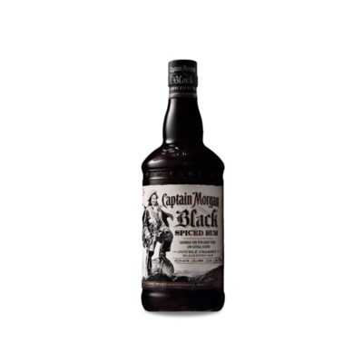 Captain Morgan Black Spiced Rum  1 Liter