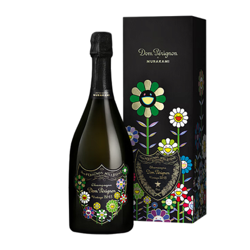 Estuche 1 botella Dom Pérignon Rosé Takashi Murakami Limited Edition Vintage 2010