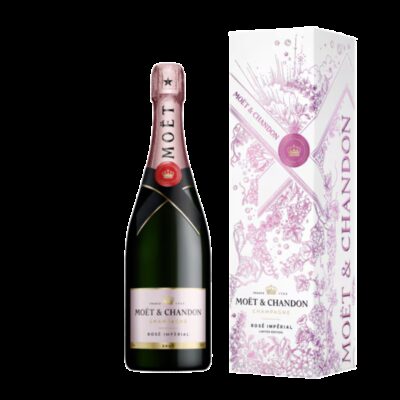 Etui 1 flasche Moët & Chandon Imperial Brut Rosé Geschenk