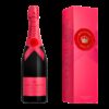 Etui 1 flasche Moët & Chandon Imperial Pink Edición Limitada Geschenk 2025
