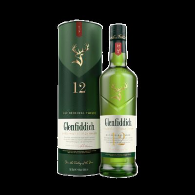 Glenfiddich 12 Jahre Single Malt Scotch Whisky  Geschenk