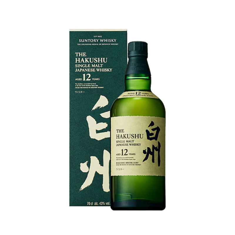 Hakushu 12 Jahre Japanese Single Malt Whisky Geschenk