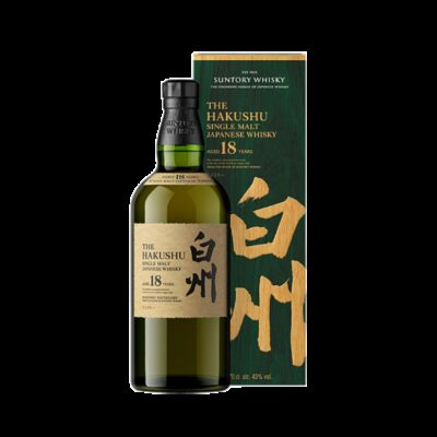 Hakushu 18 Jahre Japanese Single Malt Whisky  Geschenk