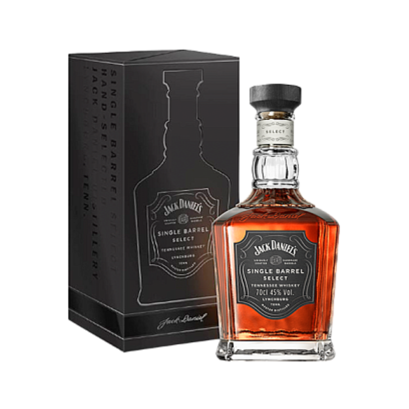 Jack Daniel's Single Barrel Estuche Silueta Geschenk