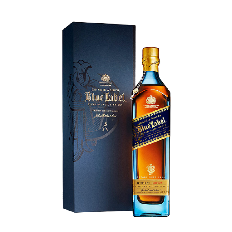 Johnnie Walker Blue Label Blended Scotch Whisky Geschenk