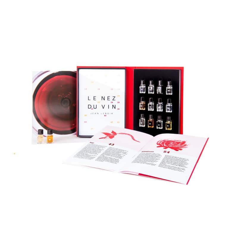 Le Nez du Vin Rotweine 12 Aromen auf Französisch Accesorio