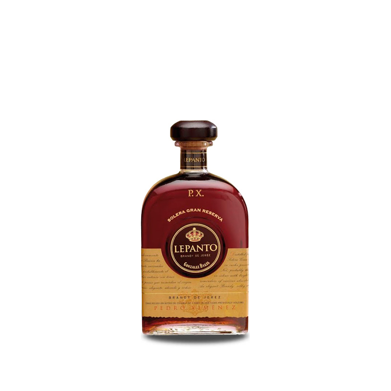 Lepanto PX Solera Gran Reserva Brandy 70 cl.