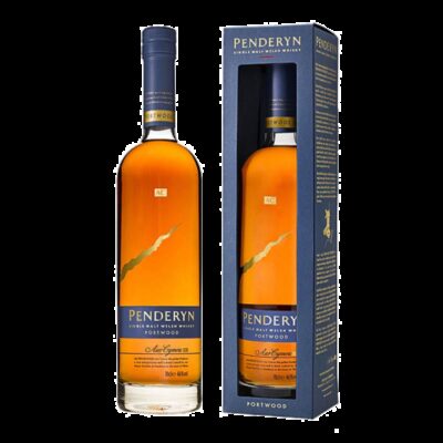 Penderyn Single Malt Welsh Whisky Portwood mit Geschenkbox Geschenk