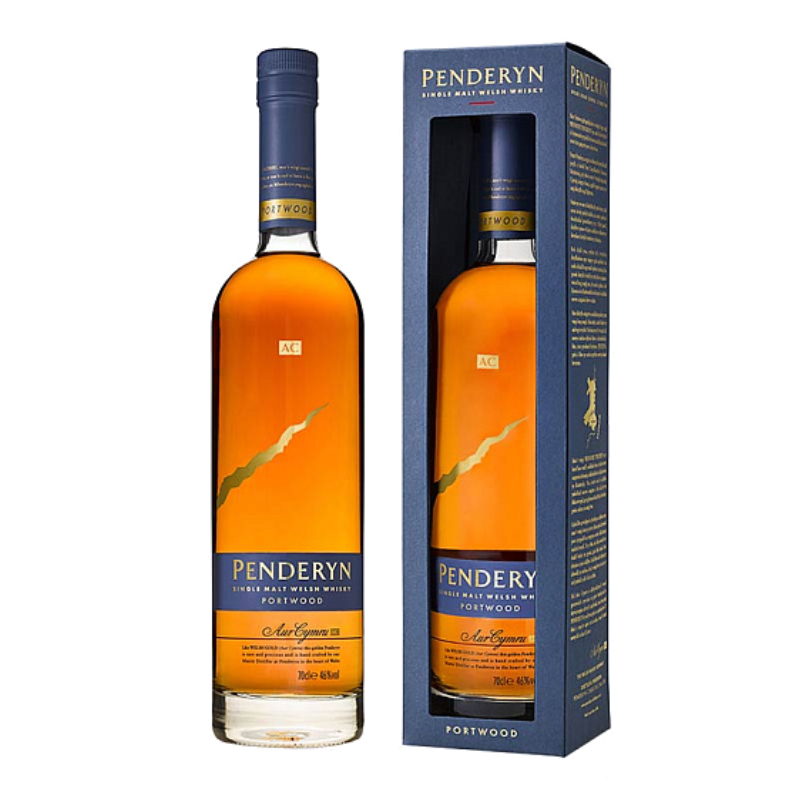 Penderyn Single Malt Welsh Whisky Portwood mit Geschenkbox Geschenk