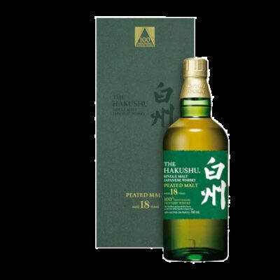 Suntory Hakushu 18 Años 100 Anniversary Geschenk