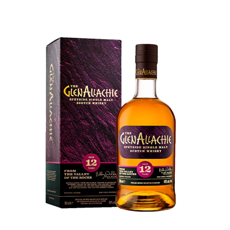 The GlenAllachie 12 YO Speyside Single Malt Scotch Whisky Geschenk