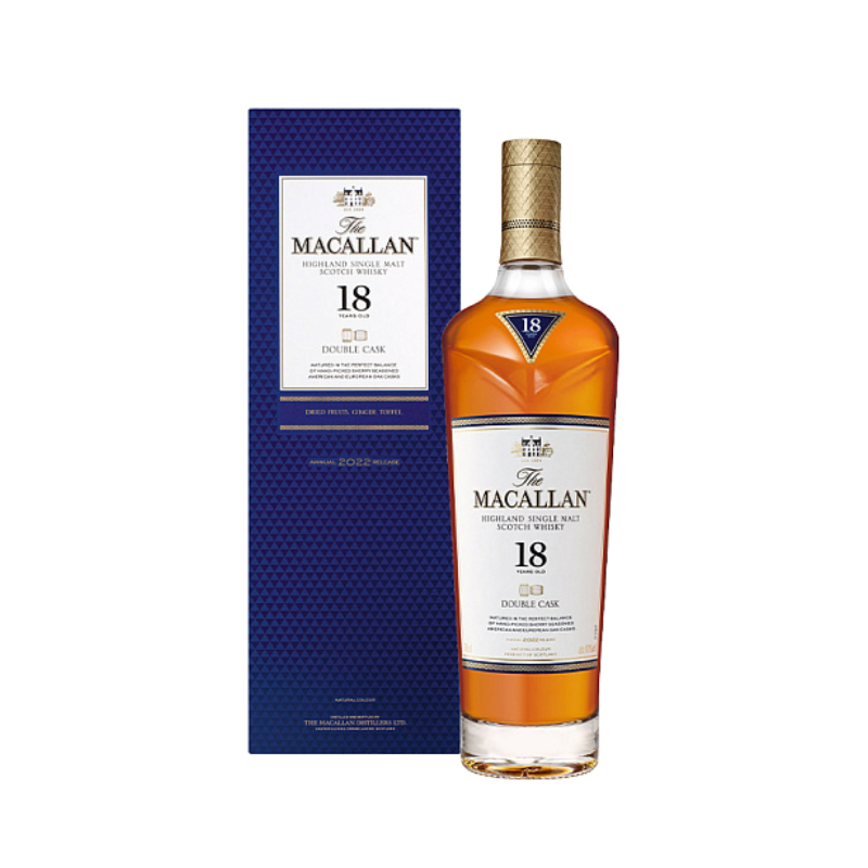 The Macallan 18 Jahre Double Cask Scotch Whisky Geschenk