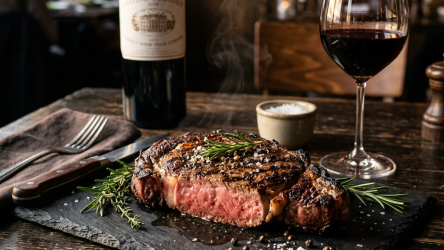 Welcher Wein passt zum Steak? Empfehlungen für Rib-Eye, Filet & Co.