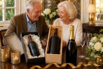 Wein zur Goldenen Hochzeit schenken: Jahrgangswein, Magnum, Champagner & 50-Jahre-Ideen