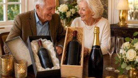 Wein zur Goldenen Hochzeit schenken: Jahrgangswein, Magnum, Champagner & 50-Jahre-Ideen