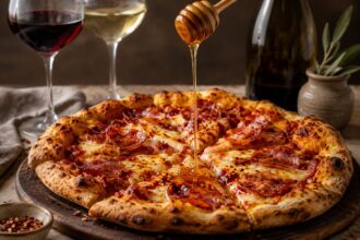 Bester Wein für Hot-Honey-Pizza: Empfehlungen für Chili-Honig, Salami, Burrata & Airfryer-Pizza