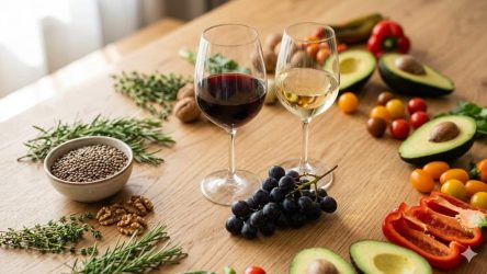 Veganer Wein, pflanzliche Ernährung und Sport – Bewusster Genuss für einen aktiven Lebensstil