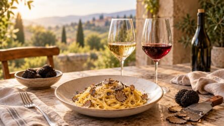 Welcher Wein passt zu Trüffel? Pasta, Risotto, Ei & Fleisch richtig kombinieren
