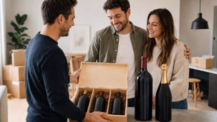 Wein zum Einzug schenken: 3-Flaschen-Hausset, Magnum oder Champagner?