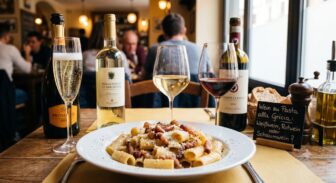 Wein zu Pasta alla Gricia: Weißwein, Rotwein oder Schaumwein?