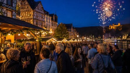 Weinfest der Mittelmosel 2026: Bernkastel-Kues, Feuerwerk, Weinstraße & Programm