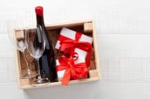 Wein Geschenke zum Valentinstag – Weinglas mit Gravur