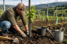 Weinreben pflanzen: Standort, Pflanzzeit, Abstand & Pflege