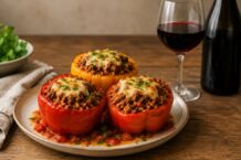 Welcher Wein passt zu gefüllten Paprika?